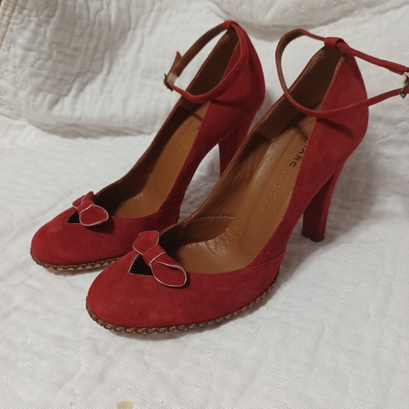 Marc Jacobs Scarlet Bow Heels - Picture 3 of 8
